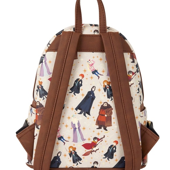 NWT Harry Potter and Friends AOP Mini Backpack - Picture 3 of 4